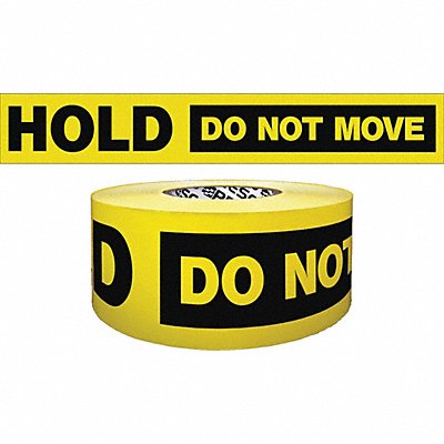 Barricade Tape Yellow/Black 1000ft x 3In MPN:B3104Y4436-200