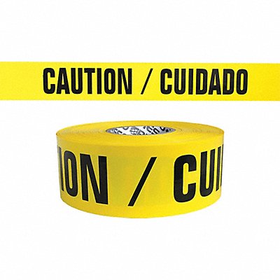 Barricade Tape Yellow/Black 300ft x 3 In MPN:B334Y13-200