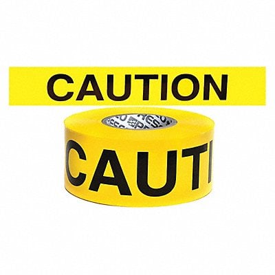 Barricade Tape Caution Yellow 500ft MPN:B356Y16-200