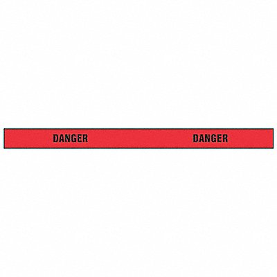 Barricade Tape Red/Black 180 ft x 2 In MPN:BLACK ON RED TAPE