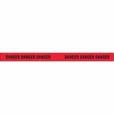 Barricade Tape Black/Red 500 ft x 3 In MPN:BTR-49-5