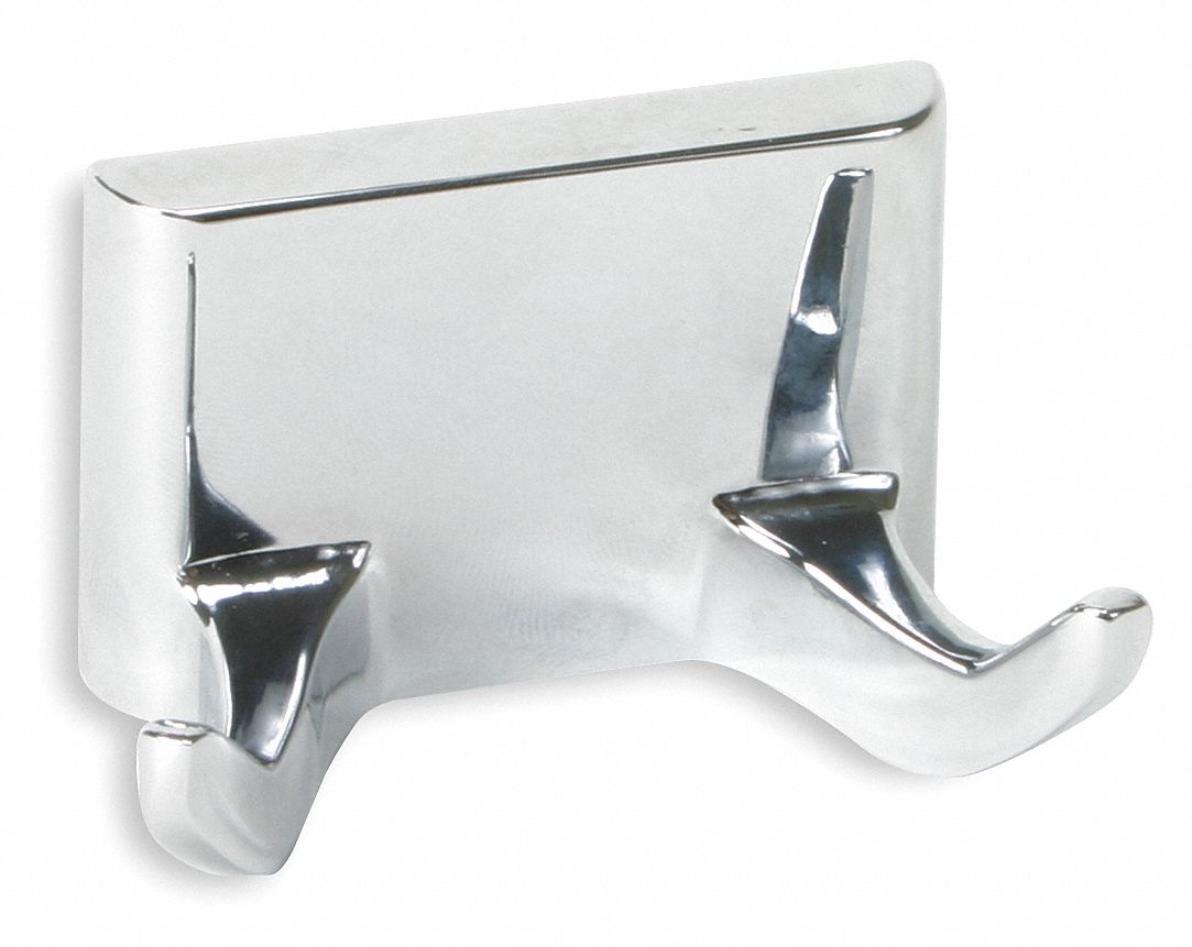 Bathroom Hook Zinc Chrome Plated MPN:2VAL4