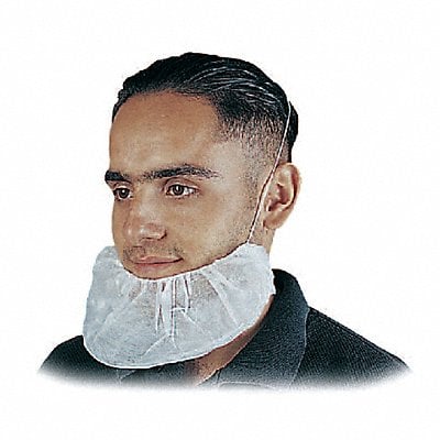 Beard Cover Universal White PK1000 MPN:15803