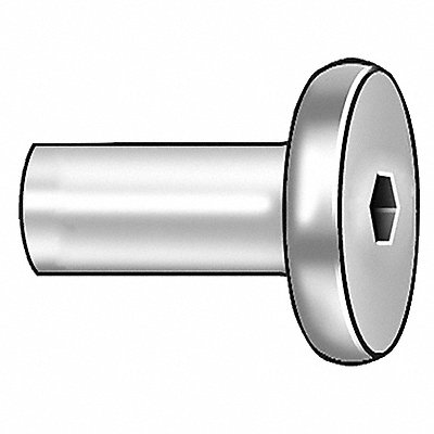 Connect Nut 12mm L Oxide 1/4 -20 PK10 MPN:1CJV5