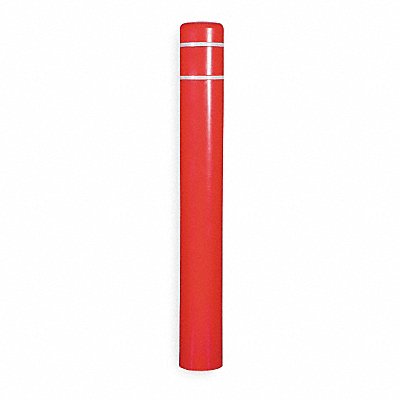 Bollard Cover 8 In Dia 72 In H Red MPN:3519W