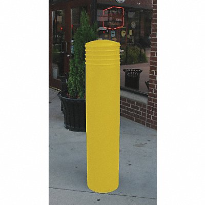 Bollard Cover 10 In Dia 52 In H Yellow MPN:CINC-YL-10-52-S