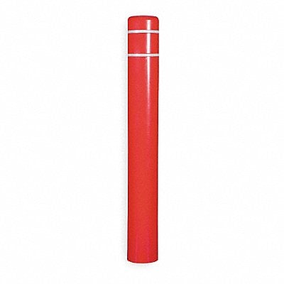 Bollard Cover 7 In Dia 60 In H Red MPN:CL1386B