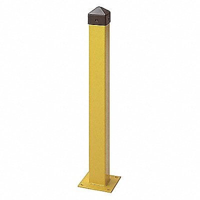 Bollard Concrete 5 36 in H Yellow MPN:1753