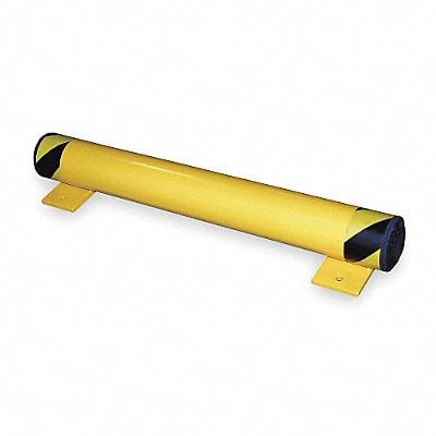 Floor Stop Bollard Yellow 24-3/8 L x 5 H MPN:FSBOL-24