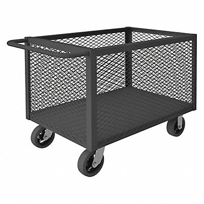 4 Sided Box Cart 2000 lb. MPN:4ST-EX-306033-6MR-95