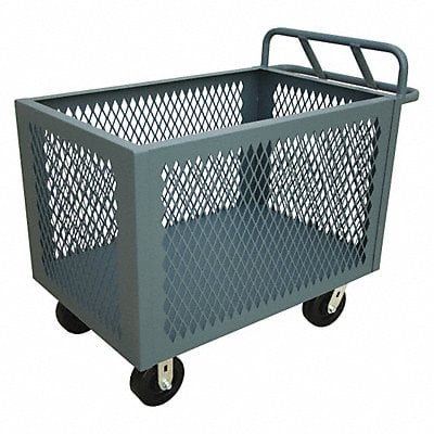 Mesh Stock Truck 2000 lb Steel 42 in. MPN:4STE-EX-2436-95