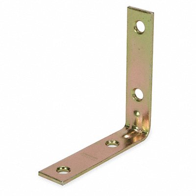 Corner Brace Steel 3/5 Wx2 1/2 In L PK4 MPN:1WDF7