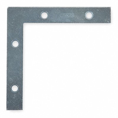 Flat Corner Brace Steel 5/8 In W MPN:1WDK8