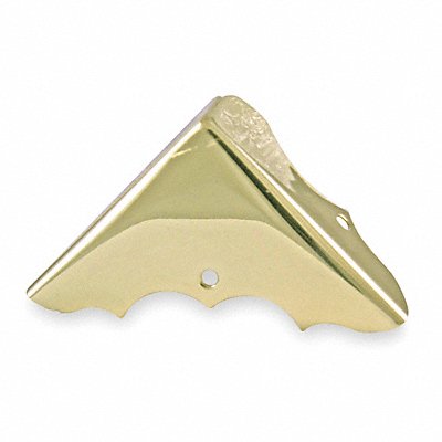 Corner Brace Brass 1 Hole PK4 MPN:1XMP4