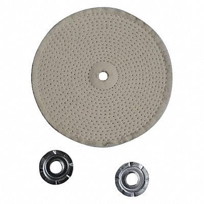 Buffing Wheel Spiral Sewn 6 In Dia. MPN:12U083