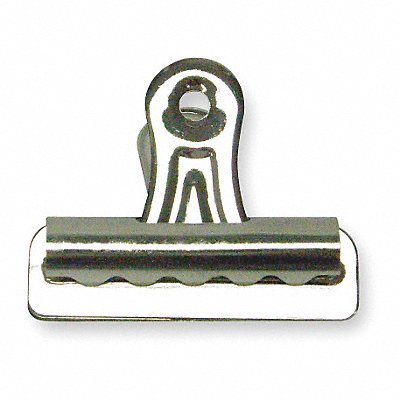 Bulldog Clip 1 1/4 In W Silver PK36 MPN:2WFV7