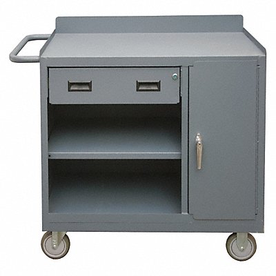 Mobile Cabinet Bench Steel 36 W 18 D MPN:2212A-LU-95