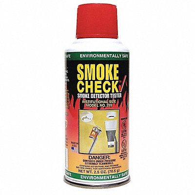 Smoke Detector Tester 2-1/2 oz Spray MPN:25S