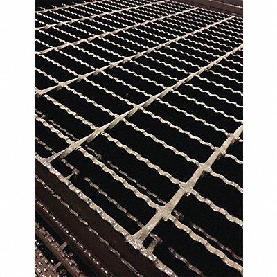 Carbon Steel Square Bar Grating 24 in L MPN:20125R100-B2