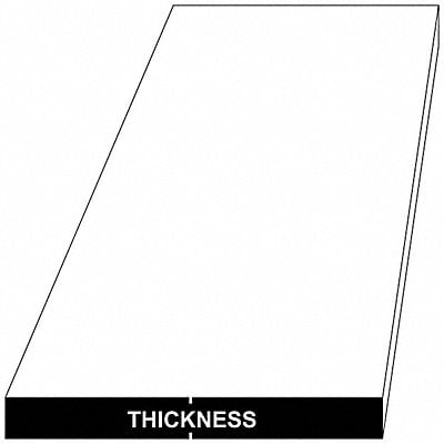 Carbon Steel Sheet 36 in L 12 in W MPN:12779_12_36