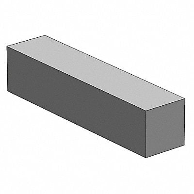 Carbon Steel Square Bar 12 in L 1 in W MPN:18S1-12
