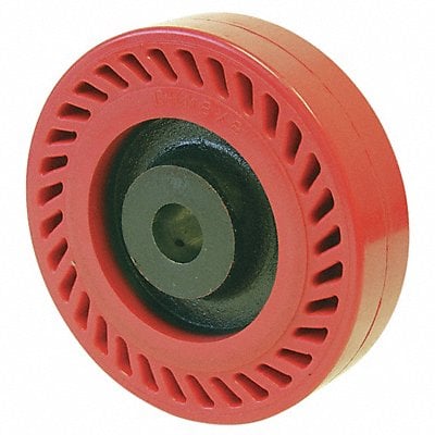 ShockAbsorbing PUR Tread Iron Core Wheel MPN:UOR-1030-12