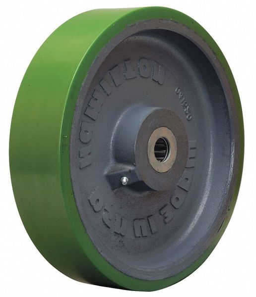 PUR Tread on Iron Core Wheel MPN:W-1230-D-1-1/2MC