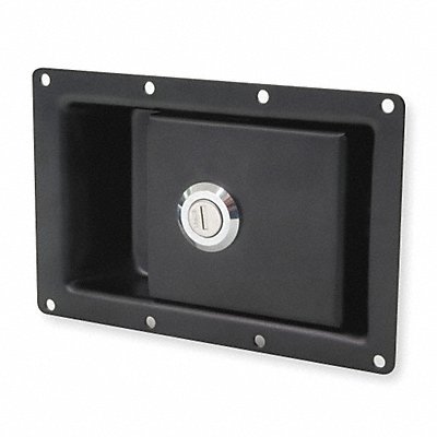 Pivot Pawl Latch Keyed Blk Powder Coated MPN:1XPC8