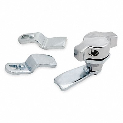 Cam Latch Padlockable Chrome T Handle MPN:1XPF3