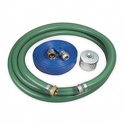 Pump Hose Kit 2 in connect PVC Hose MPN:1ZNC2