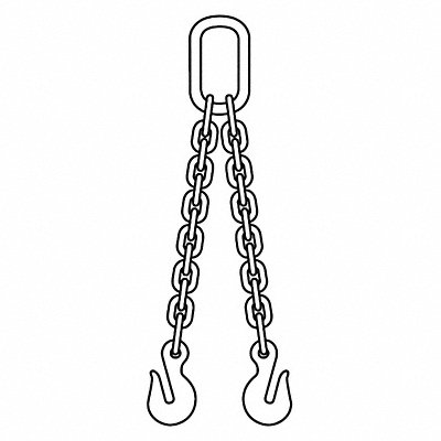 Chain Sling 5 ft L DOG Sling Type MPN:200001548