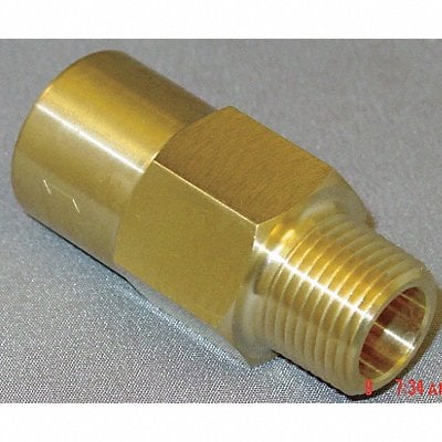 Piston Check Valve Brass 3/8 MNPTxFNPT MPN:CHK BRS 610-6M6F-B