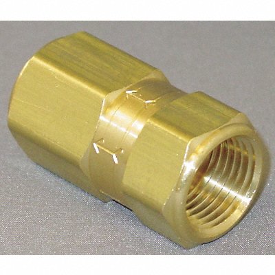 Poppet Check Valve Brass 1/2 FNPT MPN:CHK BRS 850-8F8F-B