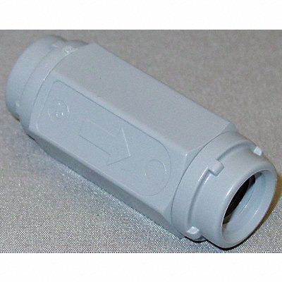 Ball Cone Check Valve PVC 1/4 FNPT MPN:PVC CHK 426-4F4F-B