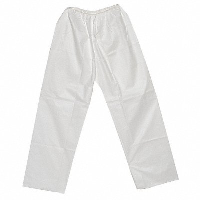 Disposable Pants 3XL White Elastic Waist MPN:PANT-KG-3XL