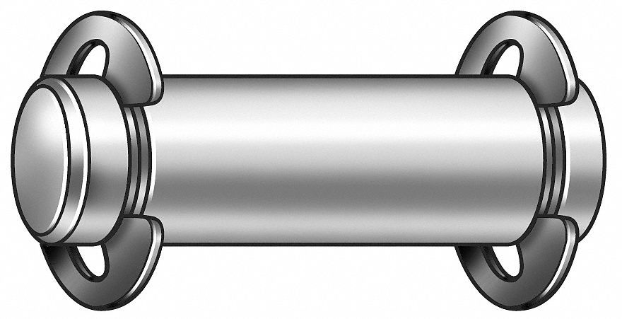Clevis Pin Hdlss Stl 3/16x1 9/32In MPN:P14304