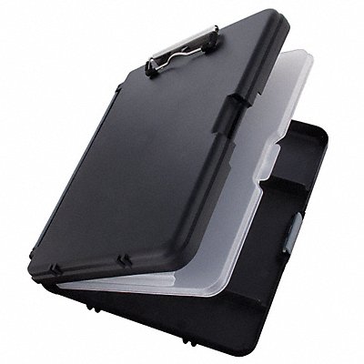 Storage Clipboard 8-1/2 x 12 Blk/Ch MPN:00552