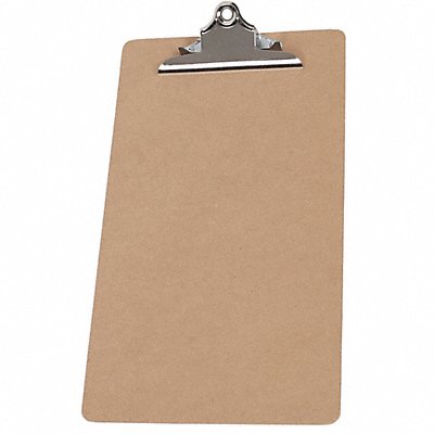 Clipboard Legal Size Hardboard Brown MPN:49Z237