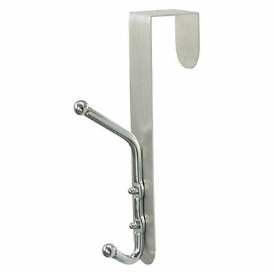 Coat Rack Silver 4-1/4 in D MPN:45NG70