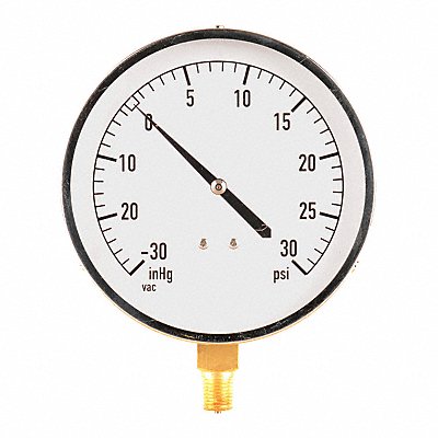 G3995 Pressure Gauge Mechanical Cont 4-1/2 In MPN:18C741