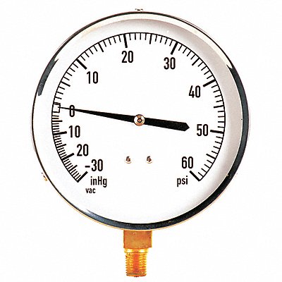 G3995 Pressure Gauge Mechanical Cont 4-1/2 In MPN:18C742