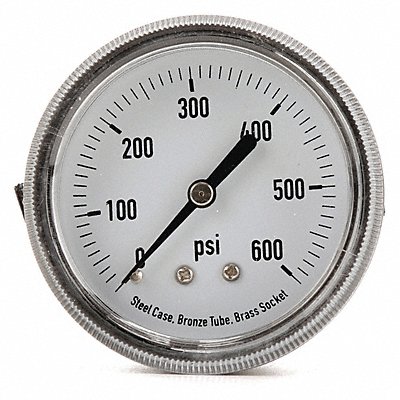 D1379 Panel Mount Pressure Gauge U Clamp 2-1/2 MPN:4CFA4