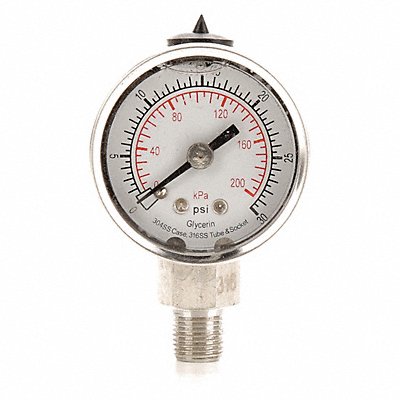 D1355 Pressure Gauge Liquid Filled 1-1/2 In MPN:4CFE1