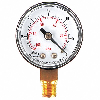 D1334 Vacuum Gauge Test 1-1/2 In MPN:4FLP6