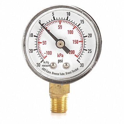 D1334 Compound Gauge Test 1-1/2 In MPN:4FLP7