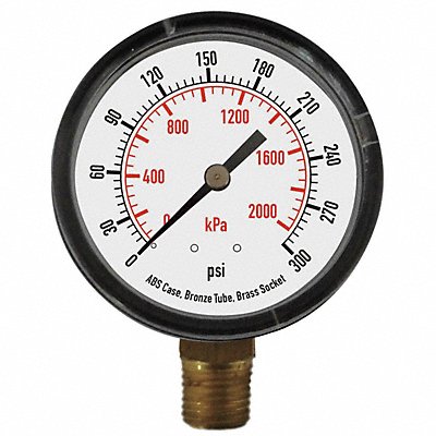 D1334 Pressure Gauge Test 1-1/2 In MPN:4FLR5