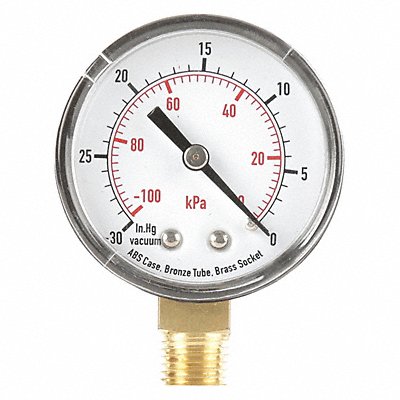 D1338 Vacuum Gauge Test 2 In MPN:4FLT5