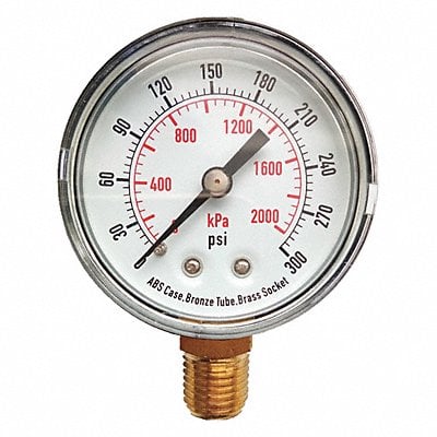 D1338 Pressure Gauge Test 2 In MPN:4FLU4