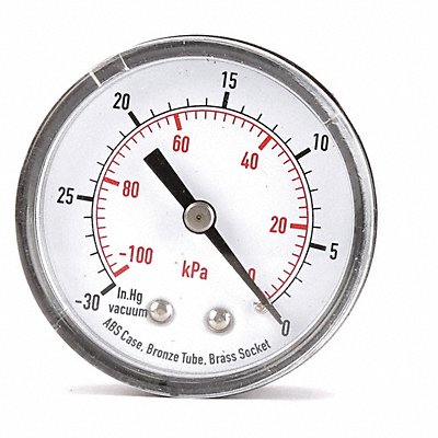 D1339 Vacuum Gauge Test 2 In MPN:4FMC1