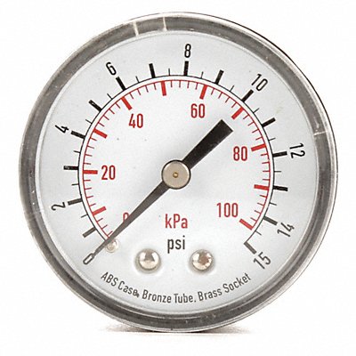 D1339 Pressure Gauge Test 2 In MPN:4FMC3